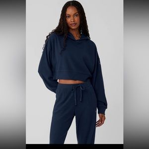 ALO YOGA MUSE HOODIE AND SWEATPANTS